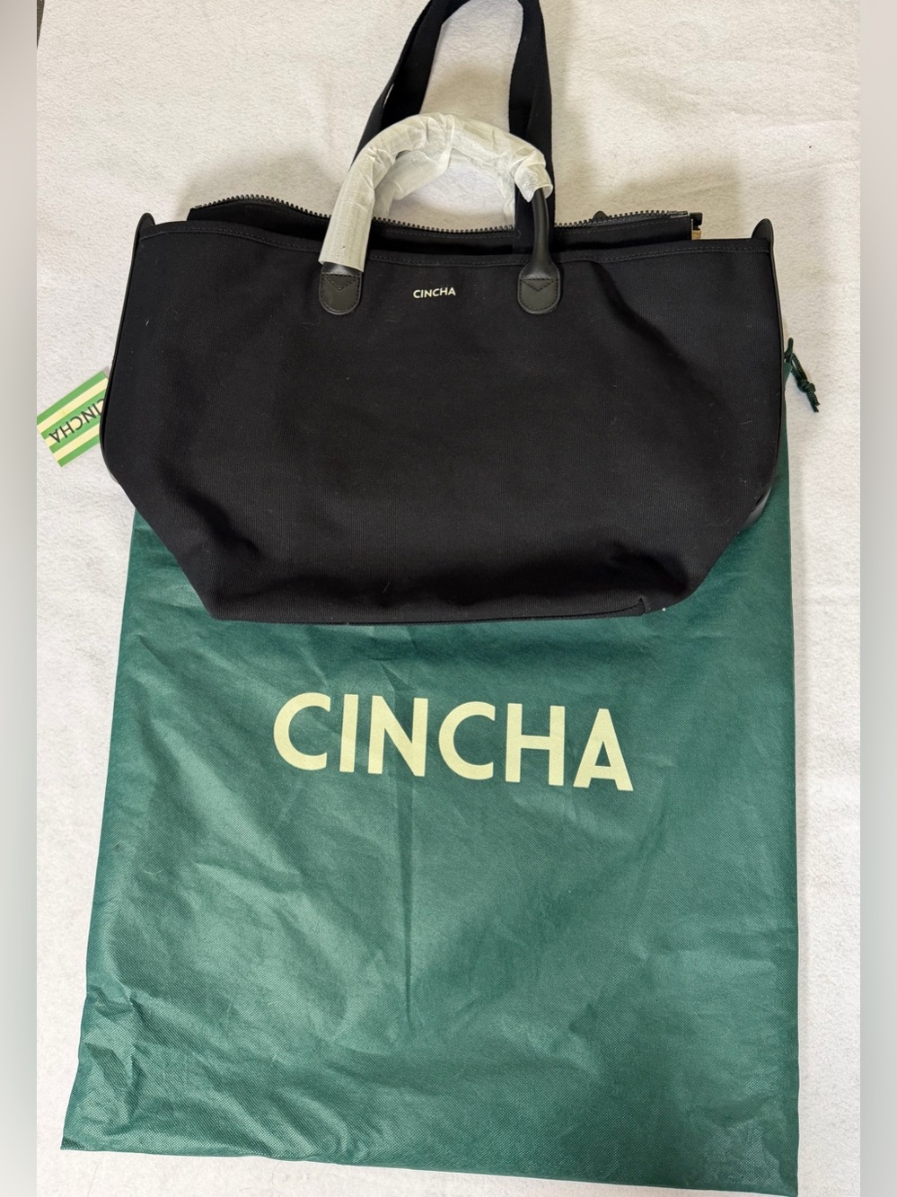 Cincha Canvas Go-Tote Water Resistant Oprah’s Favorite Versatile Travel Bag NWT!